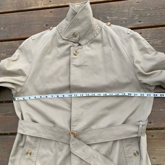 Vintage Burberry Trench w/Nova CHECK Lining🔥Made in 🇬🇧UPSCALE Details🔥GUC/C+ - Picture 12 of 16